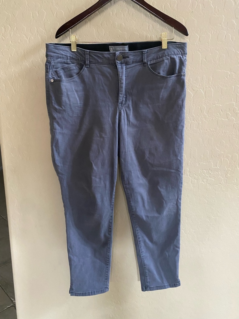 Wit & Wisdom from Nordstrom Slim Ankle Pants in grey